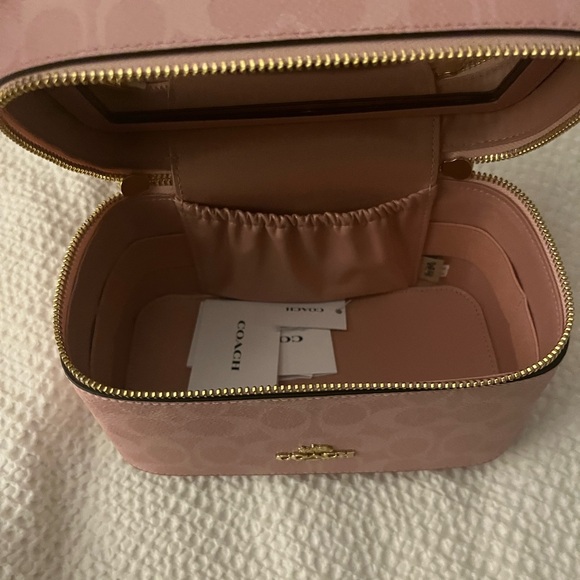 Coach Light Pink Cosmetic Bag - Picture 3 of 4